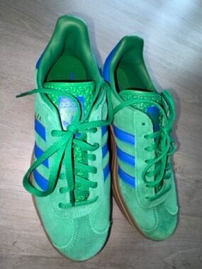 Adidas | Gazelle Bold W "Green Blue Gum" 3 Layers | Women’s Sz 9.5 US
